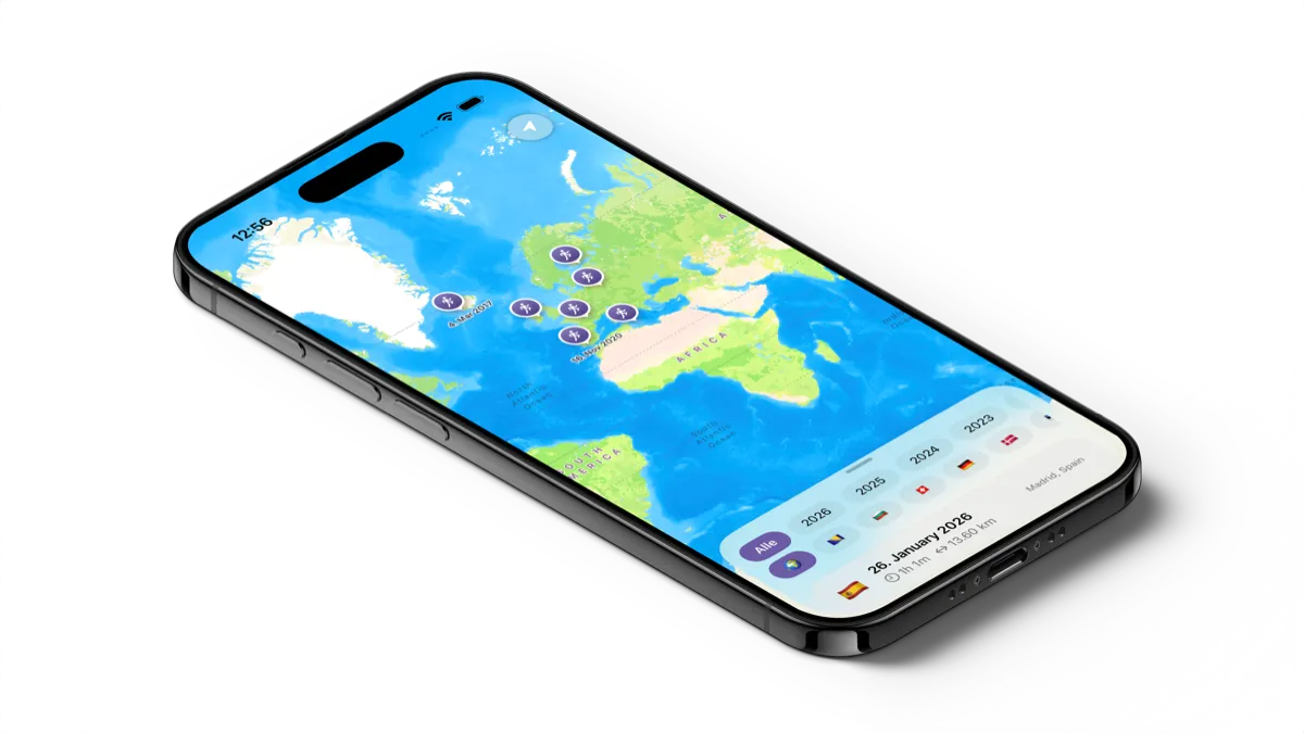 Where did I run app mockup